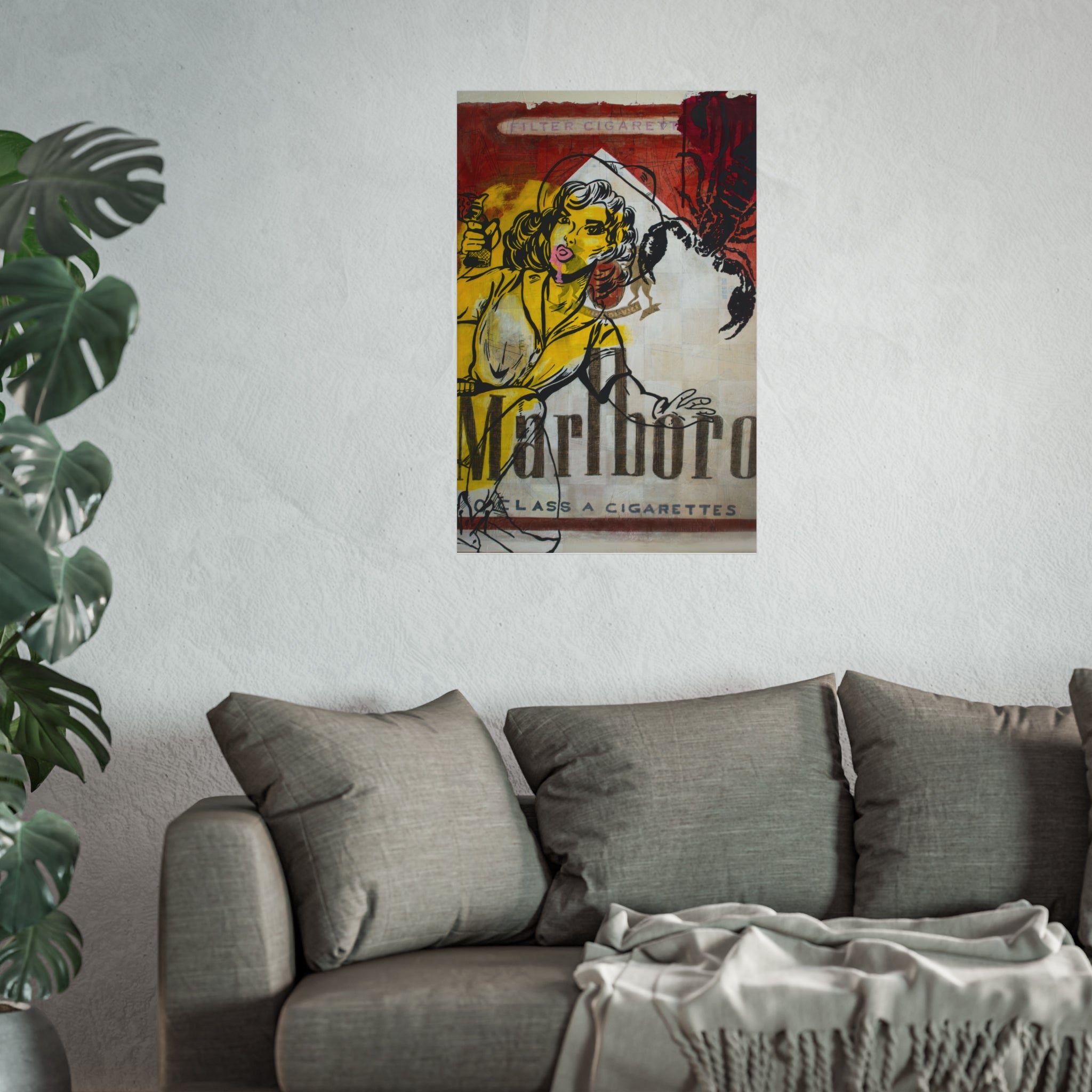 Crazy About You, Cowboy Limited Print Jess Sinclair-Sands Art