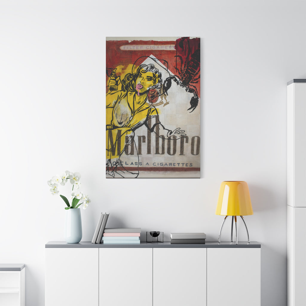 Crazy About You, Cowboy Matte Canvas, Stretched, 1.25"