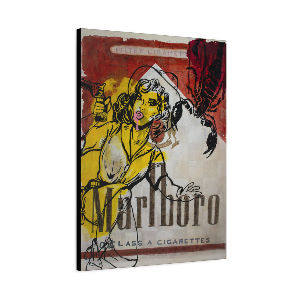 Crazy About You, Cowboy Matte Canvas, Stretched, 1.25"